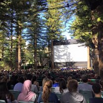 Somerville Outdoor Cinema on UWA campus Somerville Outdoor Cinema on UWA campus